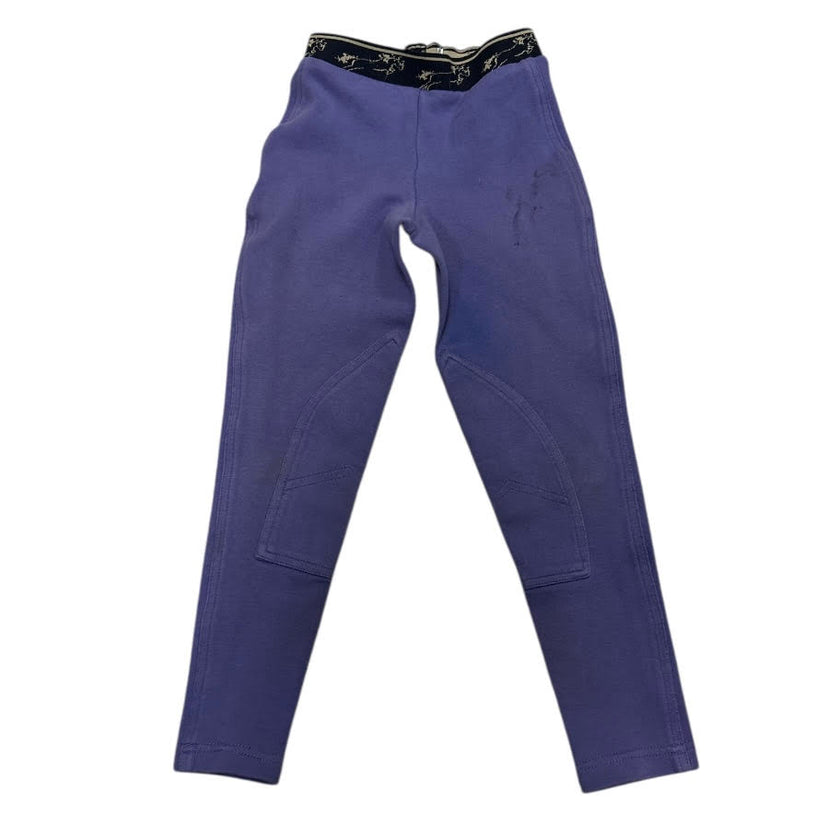 KHS-E kids 18 Purple Knee Patch Tight