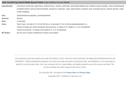 SAFE-GUARD® EQUI-BITS®