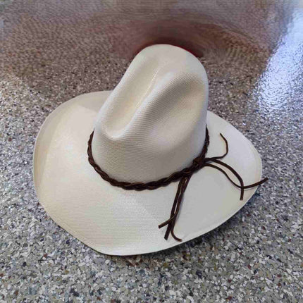 AHM High Crown Straw Cowboy Hat