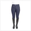 Ladies Willow Knee Patch Winter Breech navy front view