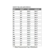 Ladies Willow Knee Patch Winter Breech size guide