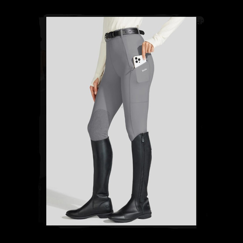 Women's Knee-Patch Breeches grey
