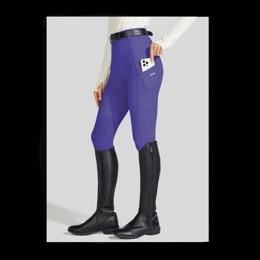 Women's Knee-Patch Breeches purple