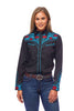 Rodeo Clothing - Women's Embroidered Western Inspired Long Sleeve Shirt