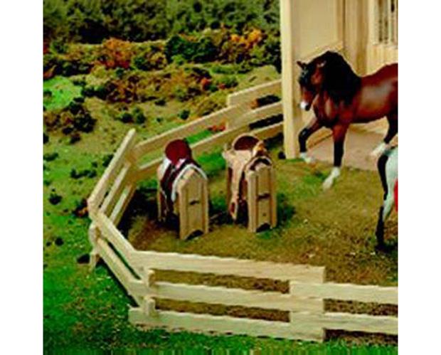 BREYER WOOD SADDLE STAND