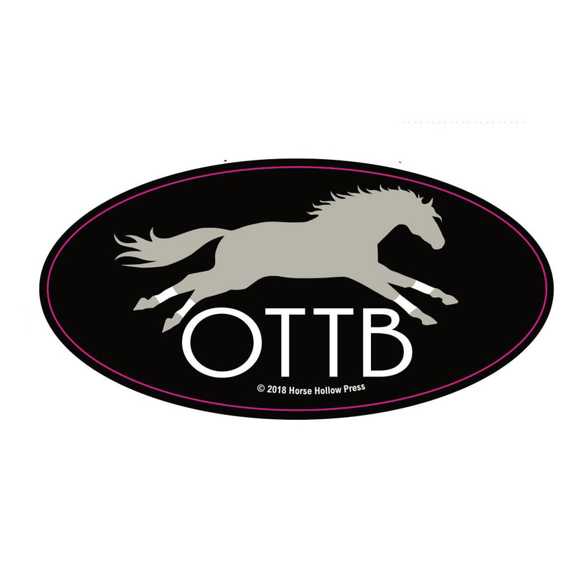 Horse Sticker: OTTB
