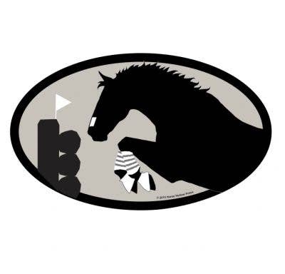 Horse Sticker: Eventer