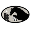 Horse Hollow Press - Oval Equestrian Horse Sticker: Eventer