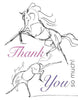 Horse Hollow Press - Horse Thank You Card: Sketchbook Horses!