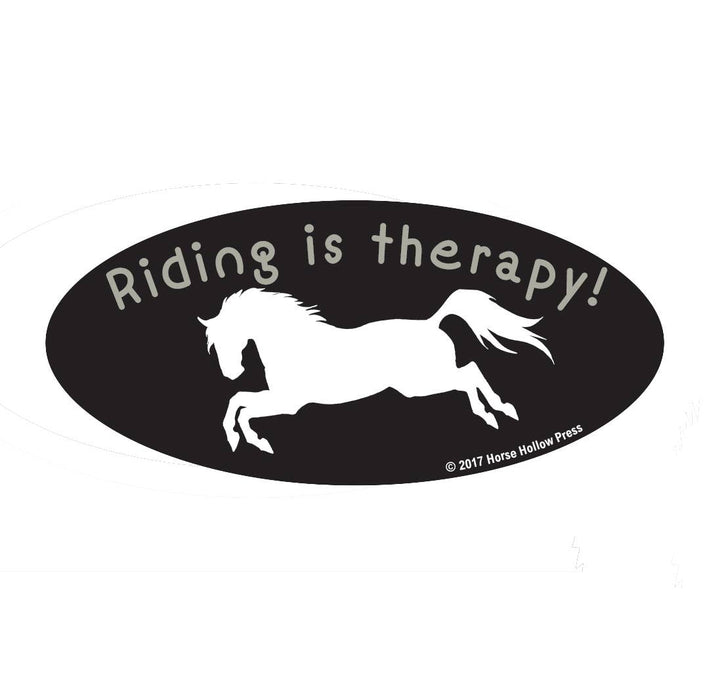 Horse Hollow Press - Horse Laptop, Cell Phone & Helmet Sticker: Riding