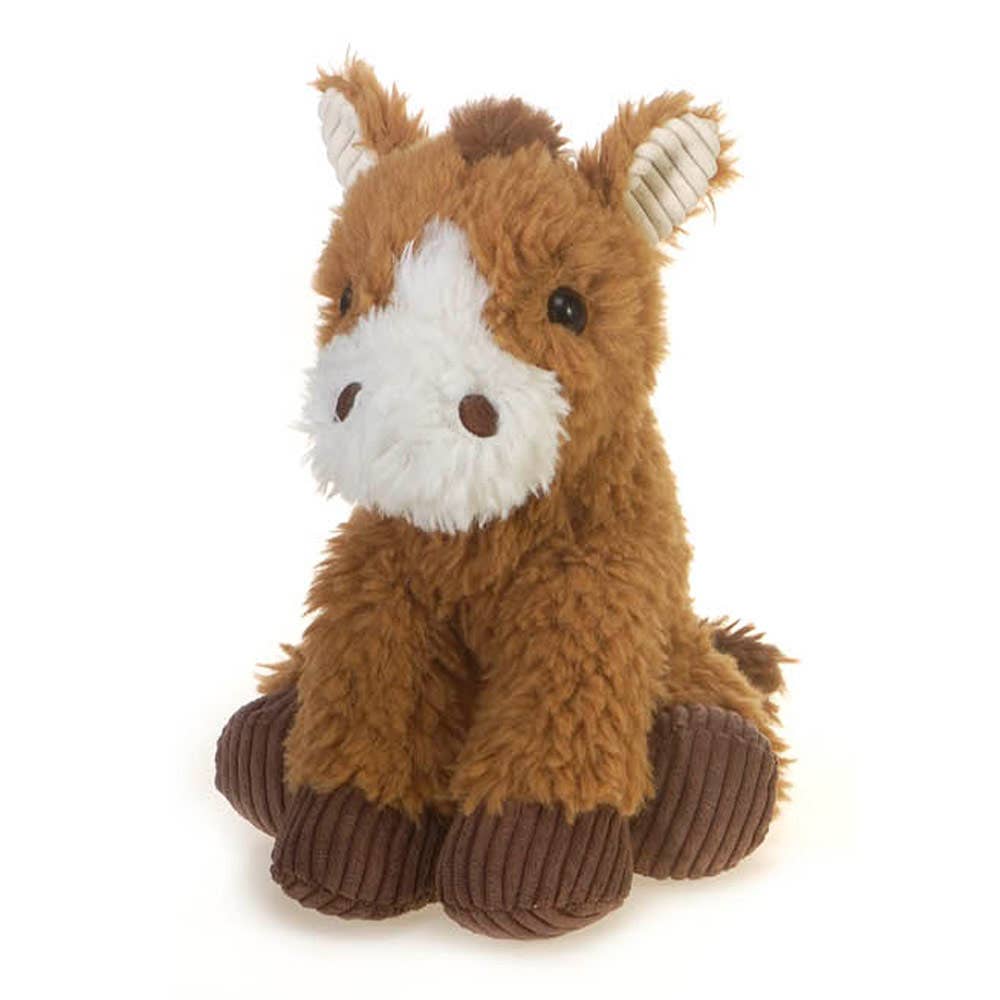 Fiesta Toys - SCRUFFY - 9.5IN BROWN SITTING HORSE