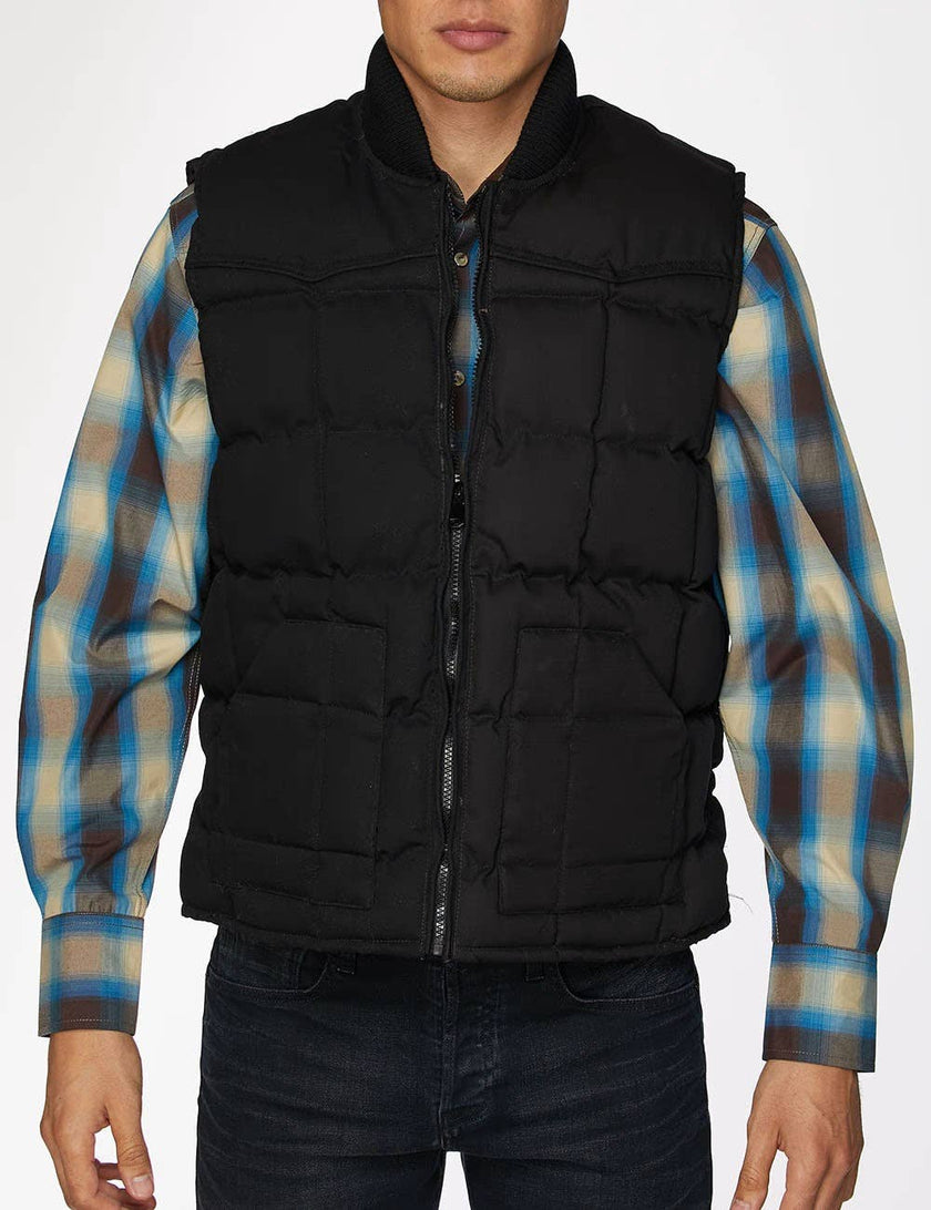 Rodeo Clothing Men's Western Canvas Vest