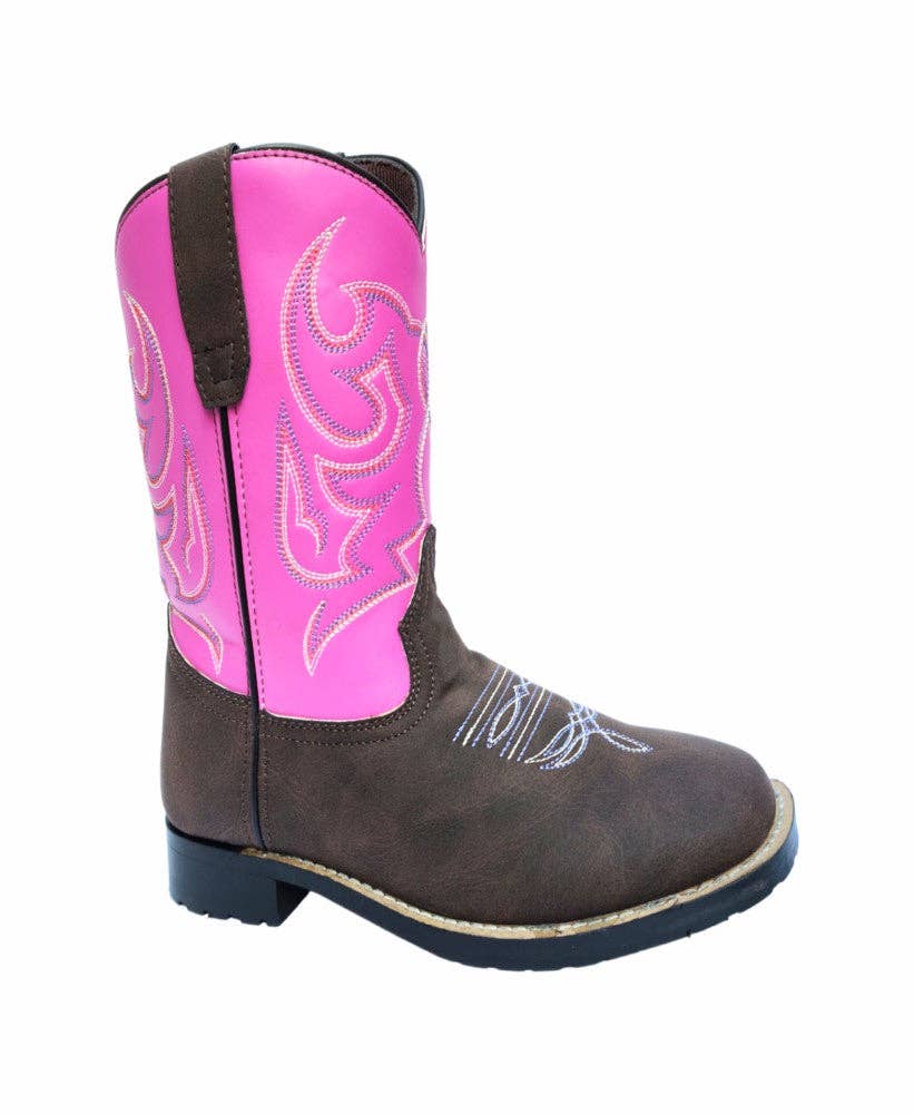 Children's Voyageurs Square Toe Western Boot