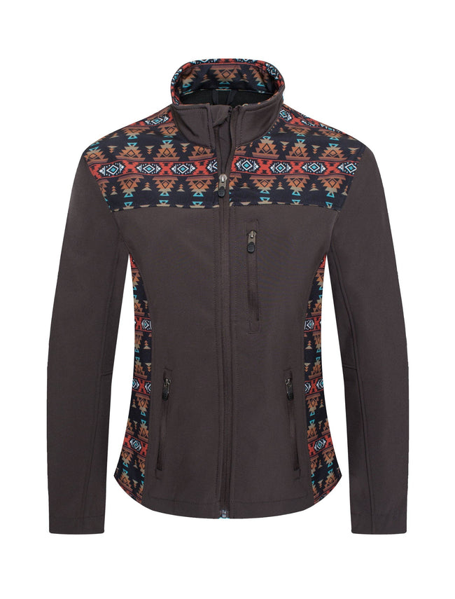 Rodeo Clothing Women's Softshell Fleece-Lined Jacket